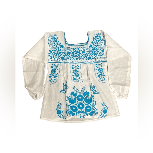 Cielito Lindo Tops - Tehuacan Long Sleeve Blouse